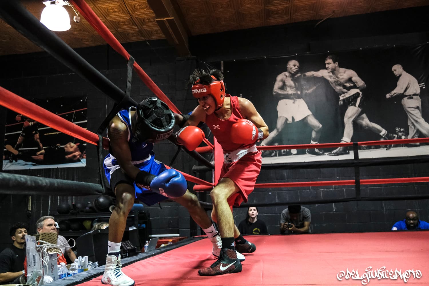 Music City Boxing team at the gym in Nashville